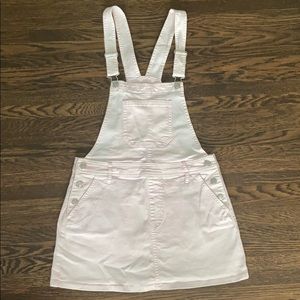 Light Pink Overalls Dress